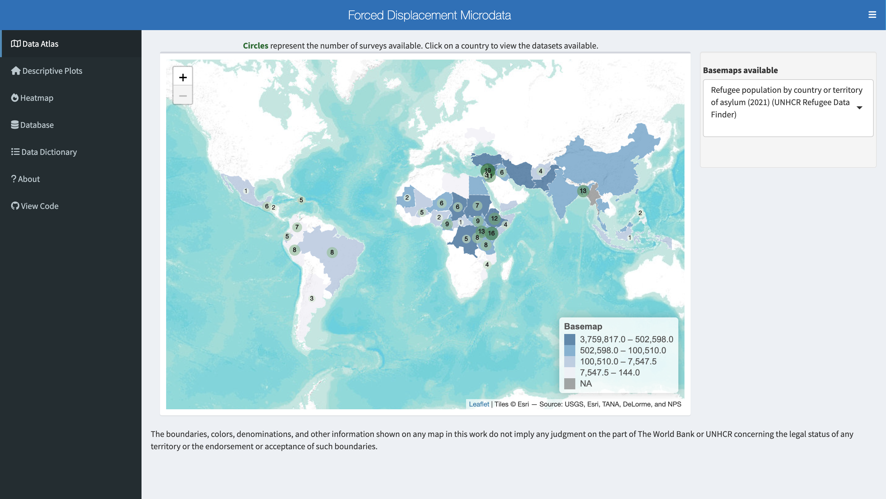 Forced Displacement Microdata